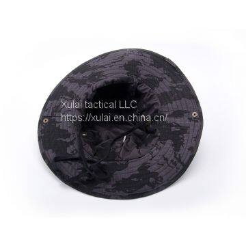 Camouflage Hunting Bonnie Hat Bucket Hat Cap Cotton photo-2
