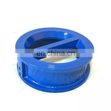 Manufacture Dual Plate Swing Wafer One Way Non Return Check Valve Price photo-2