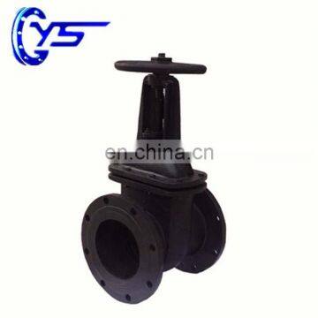 Heavy Type Flange Connection Easy To Operate Cast Iron Gate Valve With Low Price