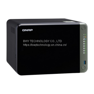 QNAP TS-653D-8G 6 Bay NAS for Professionals with Intel Celeron J4125 CPU and Two 2.5GbE Ports (TS-653D-8G)