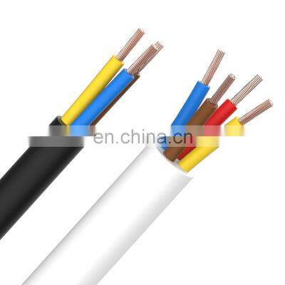 customizable electrical wire and cable copper power pvc flexible cable manufacturers