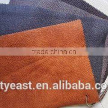 Imitation velveteen bronzed and bonded with velvet for sofa