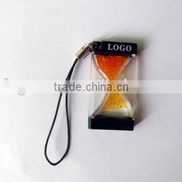 Acrylic Liquid Gel Timer Hourglass photo-3