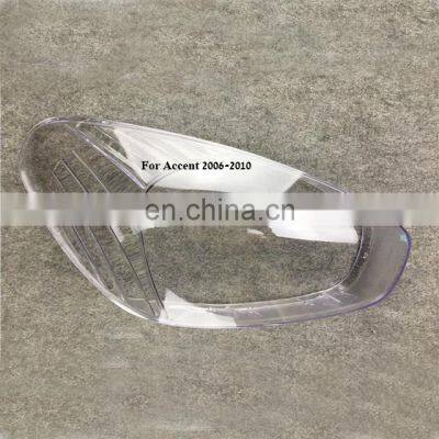 Aftermarket Clear Headlight Lens For Hyundai Accent 2006-2010