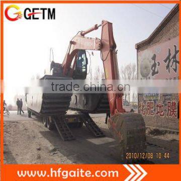 1.2-5m deep water dredging work solver swamp excavator with doosan motor