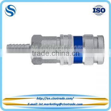 Pneumatic quick release coupling, Cejn 550 one-hand couplings, female & male threaded coupling