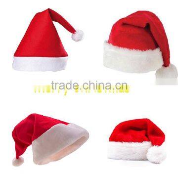 Low Price Fabrics Knit Santa Hat for Christmas Day