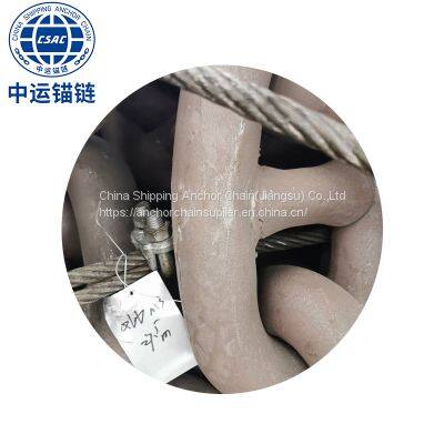 Jiangsu 60MM Stud Link  Anchor Chain With LR NK CCS BV