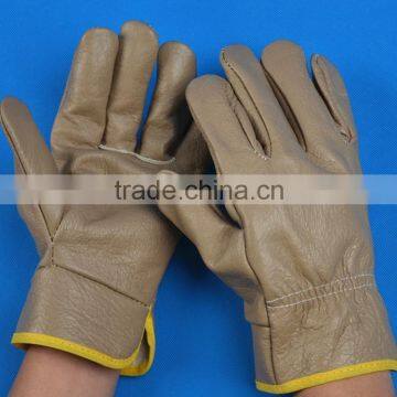 Furniture leather working gloves with high quality cheap price