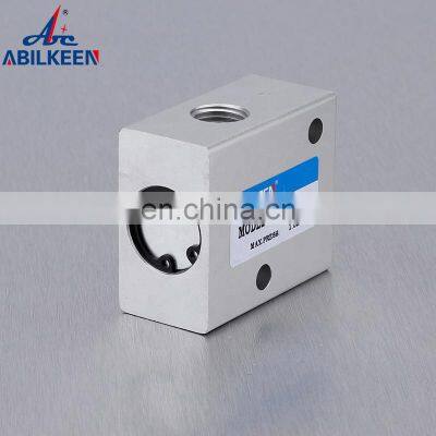 High Quality JM Series Electro JM322 JM322R 1/4 Thread 3 Way Basic Mechanical Valve Pneumatic Valve photo-2