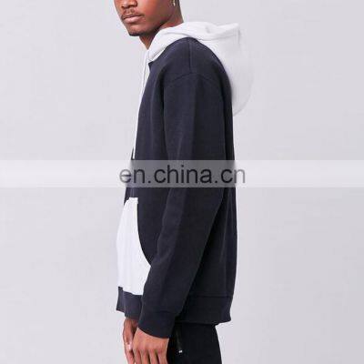 Breathable Solid Color Thick Cotton Zipper up Spring Men Sweatshirt Clothing 2021 photo-2