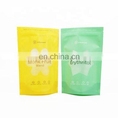 Stand up pouch chocolate packaging bag snack bag zip lock date packing spice bag