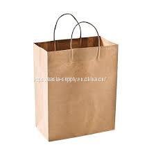 Durable Custom Twisted Handle Retail Carrier Bags