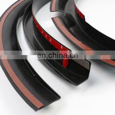 Hot selling ABS Material Widening Wheel Eyebrow Protector  And Side Skirt Strip For Tesla Model Y