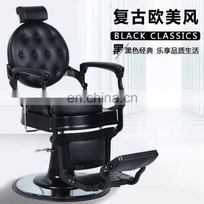Cheapest Put Down Lift Hair Hair Salon Special Cutting Equipment Barber Chairs for Sale photo-3