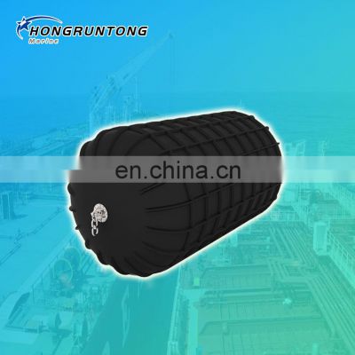 high quality small boats berthing ISO approved 50kpa Rib Type Pneumatic Rubber Fender