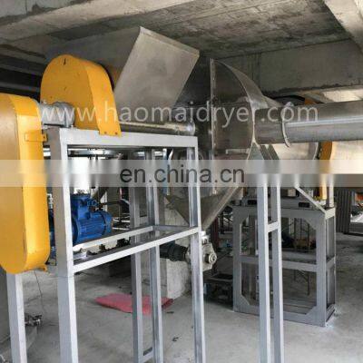 Low Price HZG High Efficiency Continuous Rotary Drum Dryer for Light Carbonic Acid