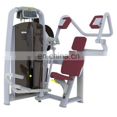 gym equipment wholesale ASJ-A072 Arm Decline Press Fitness Bodybuilding Equipment pin load selection machines