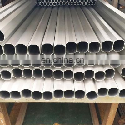 Octagon Tubing Square Tubing Custom Producing 6061 6063 Aluminium , Aluminium Hexagon Tubes, Aluminum 6000 Series Aluminium ±1%