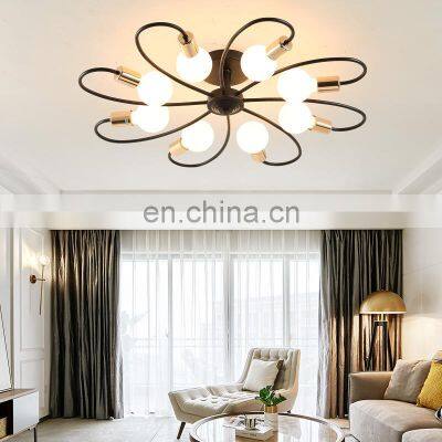 Scandinavian Restaurant Three Headed Small Chandelier Simple Modern Dining Room Creative Personality Luxury Ceiling Light