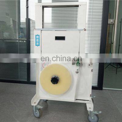 UT011S Table Top Hotmelt Opp Paper Tape Bundle Strapping Binding Machine for Banknote Money Currency Supermarket Vegetable photo-3