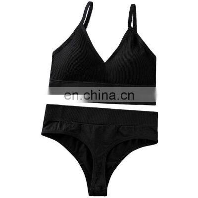 DROPSHIPPING Comfortable Sports Underwear Thin Without Steel Ring Cotton Large Size Bra photo-2