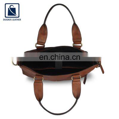 Reputed Exporter of Optimum Quality Leather Material Made Women Handbag for Worldwide Buyers