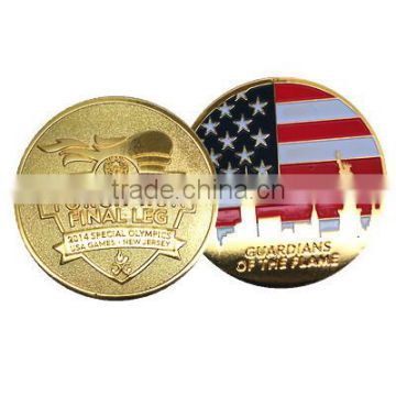 Guardians Of The Plame Gold Soft Enamel Challenge Coins