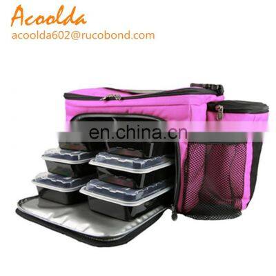 Waterproof Oxford Fabric Aluminum Foil Insulated Thermal Lunch Cooler Bag photo-4