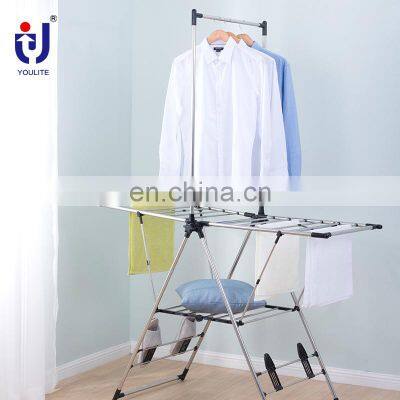 Easy Home Free Standing Clothes Hang Drying Rack photo-2