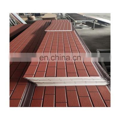 Insulated panels seconds insulation panels board wall metal carved sandwich panel