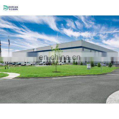 light steel thin-walled steel structure sandwich building two story warehouse