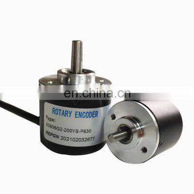 Autonics Encoder S3806G2-200YB-P830 Encoder Soilid Shaft DC 24V Incremental Rotary Encoder photo-2