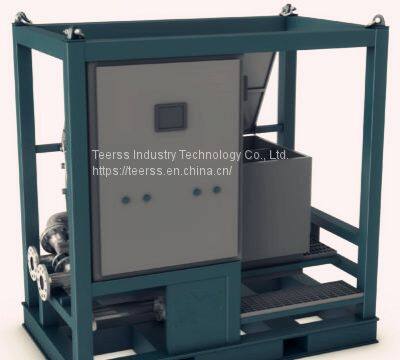 Electrochemical electrolyzer for wastewater treatment