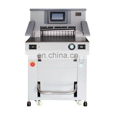 520mm hydraulic paper cutting machine 80mm thickness professional manufacturer 20 inches hydraulic paper cutting machine