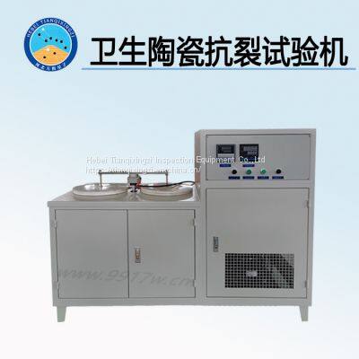 Crack resistance of sanitary ceramics  Testing machine