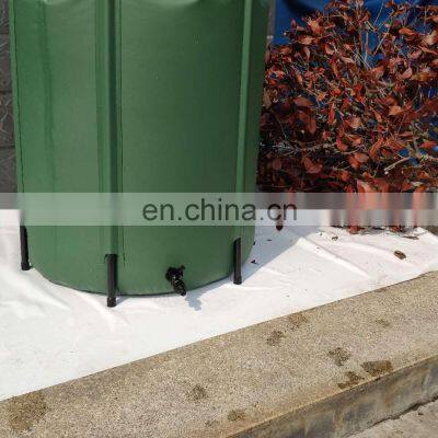 500D PVC Mesh Cloth 100l Collapsible Garden Water Catcher Collector Tank Folding Rain Storage Barrels photo-4