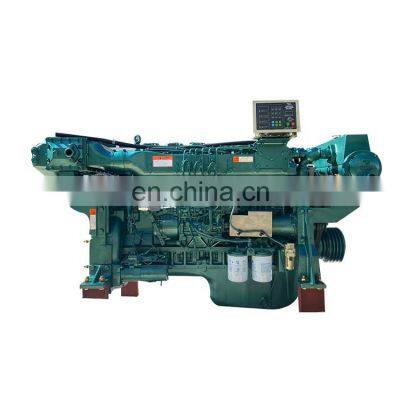 WD615.67C01N2  factory price 6 cylinder sinotruk 176kw 240hp/1800rpm WD615 series diesel boat marine engine