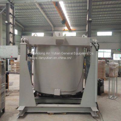380V Electric Crucible Aluminum Copper Melting Furnace