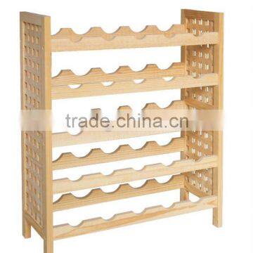 corner wine rack