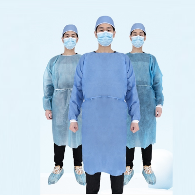 Isolation Clothing Reverse Wearing Isolation Gowns Medical Use of Disposable Isolation Clothing photo-4