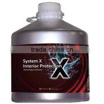 System X Interior Leather, Vinyl, Fabric and Carpet Coating, 4 Liters