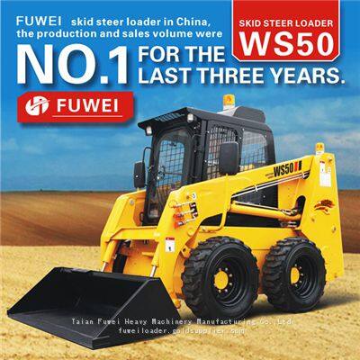 FUWEI MANUFACTURIING TOP QUALITY MULITI-FUNCTION SKID STEER LOADER LIKE BOBCAT photo-5
