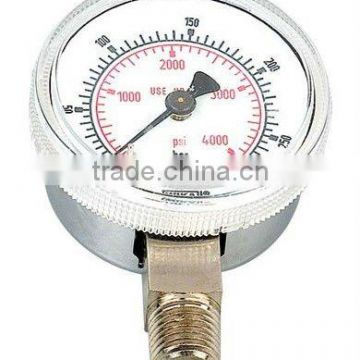 2.5" oxygen gauge in all stainless steel case