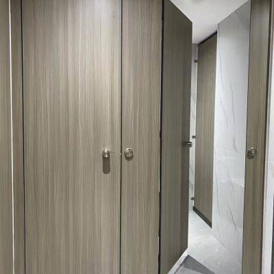 Public School Restroom HPL Shower Stalls Bathroom Toilet Divider Wall Commercial Toilet Partition