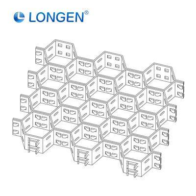 SS 304 Stainless Steel Hexagonal Wire Mesh 50mm Size Welded Expanded Wire for Forged Hot Floors Factory Price