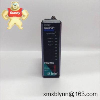 Foxboro FBM216 P0917TN I/O Module – Reliable 200 Series field I/O for process automation