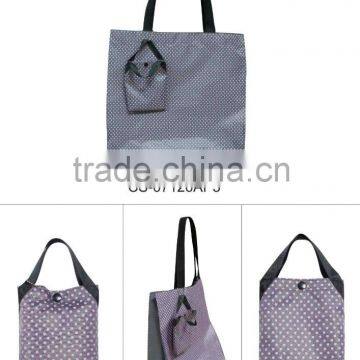 High quality newest hot sale promotional Foldable Shopping Bag special grey nylon