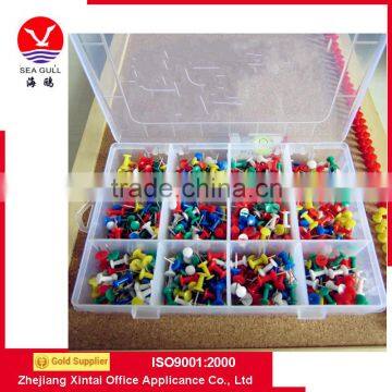 Wholesale pp Box Packing Clear Map Push Pins Drawing Pins With Good Use photo-5