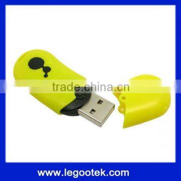 gift items/full color print logo/pea shape/usb drive/4GB/16GB/CE,ROHS,FCC